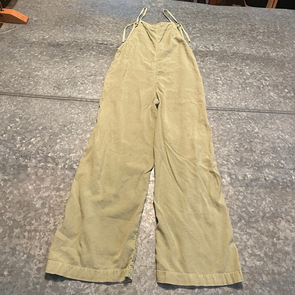 Billabong Beach Cruiser Jumpsuit Utility Overalls Womens Small Sage Green - Picture 9 of 13